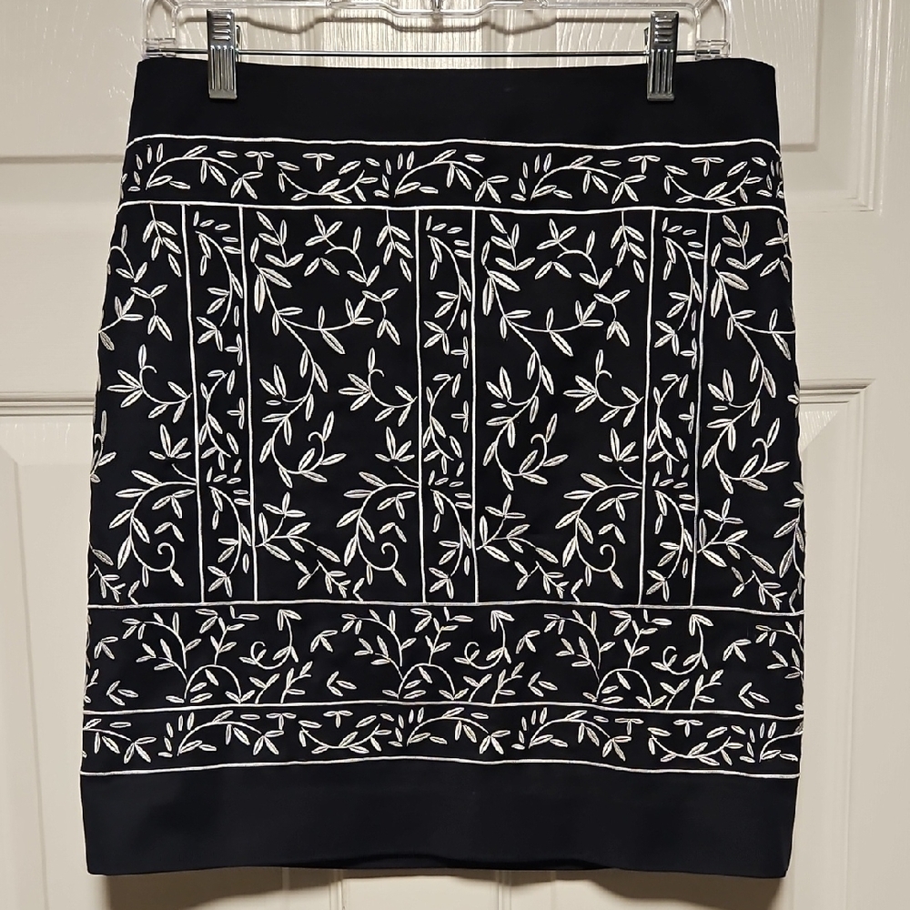 Etcetera Embroidered Skirt